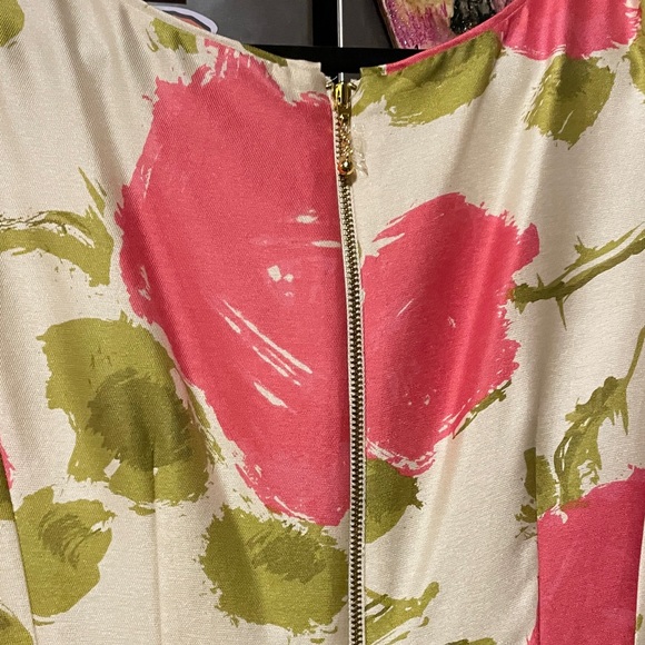 Kate Spade Pink and Green Patterned Dress - Picture 4 of 8